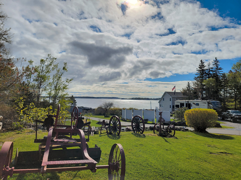 view entering Gray Homestead Campground
