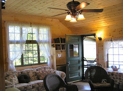 Hillside Cottage living room