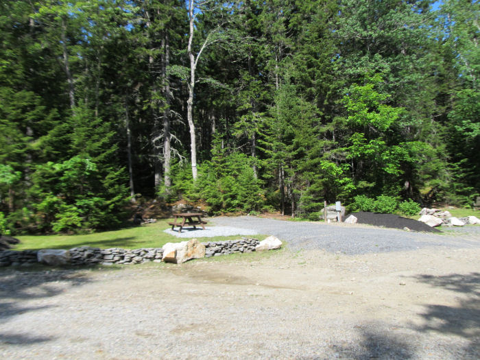 Picnic area at Seasonal Site 29C