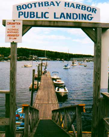 Town Dock - Boothbay Harbor